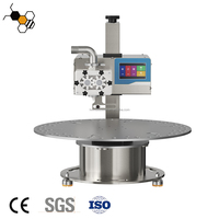 Machine de remplissage rotative automatique pour liquides et pâtes, type disque, 5-2000G, pour pots, bouteilles et tubes de miel