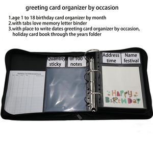 Classeur transparent pour cartes, porte-cartes <span class=keywords><strong>de</strong></span> vœux pour souvenirs <span class=keywords><strong>de</strong></span> fêtes et <span class=keywords><strong>de</strong></span> remise <span class=keywords><strong>de</strong></span> diplômes - Product Image 5