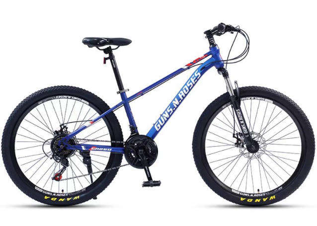 ล้อแบบบูรณาการ 3 ใบมีดสีน้ำเงิน