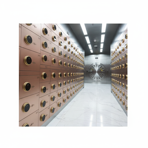 Fingerprint Electronic Combination Fireproof Safe Cold Rolled Steel Construction CE Certified. <strong>Professional</strong> <strong>Vault</strong> Home Safety - Product Image 3