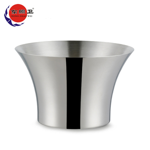 Cubo enfriador de <span class=keywords><strong>vino</strong></span> con apertura amplia, suministros de cocina antideslizantes y gruesos, cubos de hielo de cerveza de acero inoxidable, diseño especial más nuevo - Product Image 4