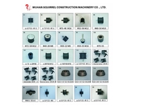 Embrayage de plaque compacteuse 140 mm 5,5 pouces 190 mm 20 mm 25 mm 25,4 mm 3/4 pouces 1 pouce, courroie trapézoïdale 5/8 pouces 1/2 pouce, pièces de machines de construction