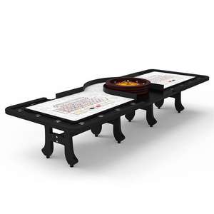 YH-Mesa de póquer de <span class=keywords><strong>ruleta</strong></span> profesional, estilo de Casino, con portavasos - Product Image 1