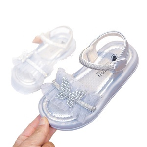 Sandali da Principessa con Cristalli per Bambine, Suola Morbida, Scarpe Estive Eleganti per Bambine Piccole e Neonate, per Uso Esterno - Product Image 5