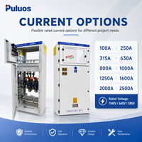 Armoire de commutation basse tension Puluos GKD-2500 OEM pour l'exploitation minière avec boîtier métallique IP54 pour projets électriques