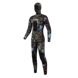 <span class=keywords><strong>Combinaison</strong></span> de <span class=keywords><strong>plongée</strong></span> 7 mm pour homme et <span class=keywords><strong>femme</strong></span>, style japonais et coréen, en caoutchouc, ensemble deux pièces pour snorkeling, résistante au froid, isotherme, épaissie, pour <span class=keywords><strong>plongée</strong></span> libre - Product Image 4