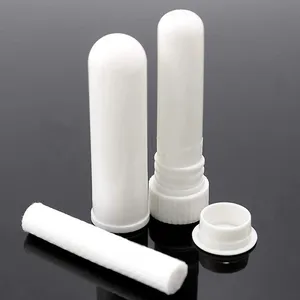 吸入器棒精油香薰白色鼻吸入器管空空白鼻吸入器用于精油