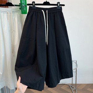 Nuovi <span class=keywords><strong>Pantaloni</strong></span> Gonna Estivi 2026 all'Ingrosso, Leggeri in Misto Cotone, Gamba Larga, Stile Mori Girl Giapponese - Product Image 1