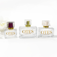 Flacon d'huile essentielle de haute qualité 30ml 50ml 100ml Emballage cosmétique Flacon de parfum vide Flacon de parfum transparent de luxe