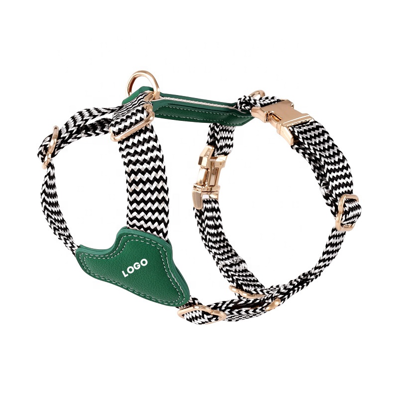 HBS (Homebound Swallow) HBS-OY-003 Fashionable Pet Dog Harness Leash and Collar - Wholesale Customiz