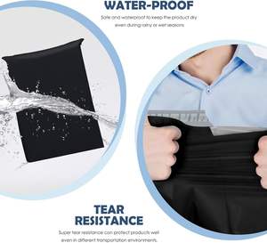 Sobres de Burbuja Huamaohengchun, 12x15.5 Pulgadas, Paquete de 50, Autoadhesivos, Impermeables, Negros, Ecológicos y Reciclables - Product Image 3