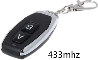 Télécommande RF 2 canaux, duplicateur de clé, télécommande de porte de garage électrique à distance, apprentissage à distance, 433 MHz