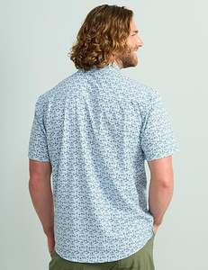 Fábrica personalizado Hoodie sólido manga curta pesca botão camisa para homens - Product Image 3