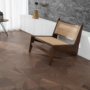 Pavimento in Legno Ingegnerizzato a Tre Strati, Colore Naturale, Parquet in Noce Ingegnerizzato - Product Image 4
