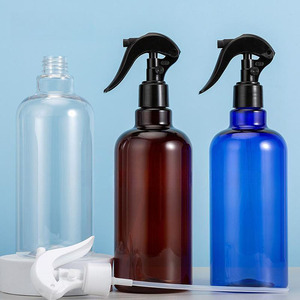 Tùy Chỉnh 500 Ml 500 Ml 16 Oz 16 Oz Đầy Màu Sắc Pet Cổ Dài Tay Rỗng Khử Trùng Nhựa Kích Hoạt Phun Chai Cho Tóc Cơ Thể - Product Image 2