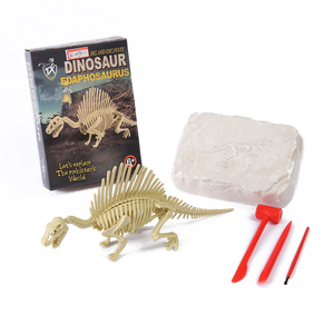 Khủng Long Khảo Cổ Khai Quật đồ chơi, trẻ em của giáo dục tự làm lắp ráp bộ xương, thực tế hóa thạch đồ chơi - Product Image 6