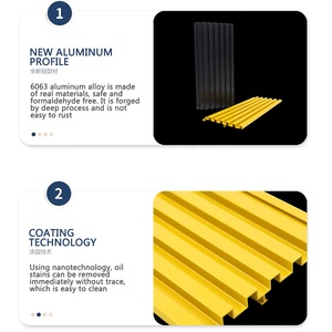 Servicio de Corte y Doblado de Perfiles de Extrusión de Aleación de Aluminio Personalizados de la Serie 6000, Formas Especiales para Construcción - Product Image 4