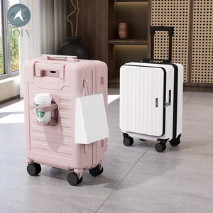 Nuova Valigia da Viaggio Stranger Travel 20 Pollici, Trolley Rinforzato Resistente con Ruote Girevoli, Ampia Capacità, Chiusura con Password - Product Image 1