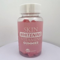 Complément de collagène en gommes, Gommes blanchissantes pour la peau au collagène, Bonbons à marque privée, Gommes vitaminées blanchissantes pour la peau au glutathion