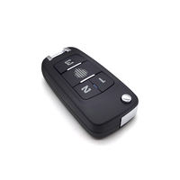 Clé de voiture à 4 boutons avec télécommande universelle sans fil d'Amérique du Sud avec rabat pour voitures Chevrolet