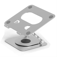 Support pour ordinateur portable ergonomique en aluminium Great Roc, réglable, rotation à 360 degrés, support pour ordinateur portable L36, adapté aux appareils de 17 pouces