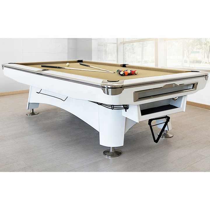 Solid wood slate billiard 8 ball pool table with cheap price for sale