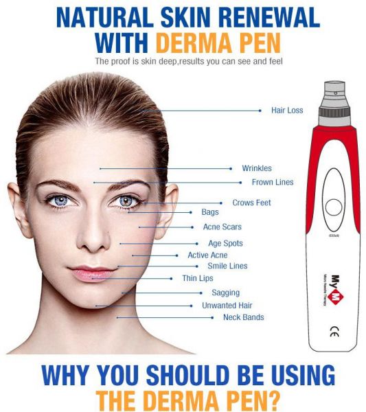 Portable Micro Needle Beauty Machine Face Lifting Skin Treatment facial Device For Home Use