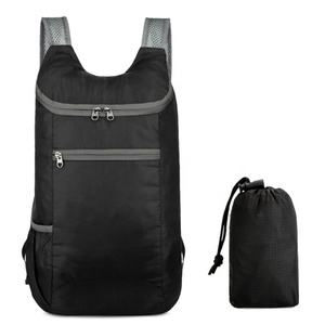 Mochila Plegable Ligera y Resistente al Agua con Logotipo Personalizado, Mini Mochila Portátil de Nuevo Diseño para Viajes - Product Image 2