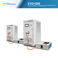 Système de test de chargeur de véhicules électriques DC tout-en-un haute précision 0,5 % avec armoire de charge intégrée 120 kW