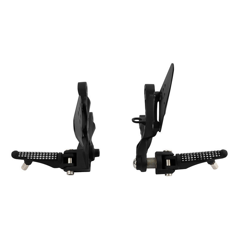 パーツ kabikabi16 XINMATUO XF-048-SB Front Foot Pegs for KAWASAKI ZX6R 2009-2023