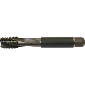Macho de roscar estándar TA1471 sin recubrimiento, helicoidal de 15 grados para orificios ciegos, tolerancia 6H, machos y terrajas - Product Image 2