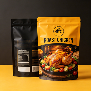 Bolsa <span class=keywords><strong>de</strong></span> Plástico con Cierre para Pollo Asado, Personalizable, Antivaho, Apta para Microondas - Product Image 5