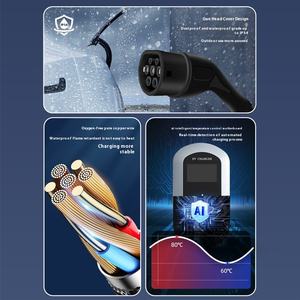 便携式新能源电动汽车充电器71122Kw汽车充电桩壁挂式交流欧标Type2充电站 - Product Image 5