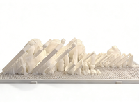 Moules imprimés en 3D sur mesure (résine/plastique/métal) Prototypage rapide SLA/SLS + Usinage de haute précision Peinture par pulvérisation Polissage
