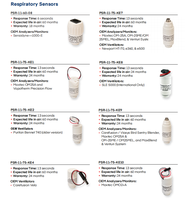 Capteur d'oxygène médical AII Analytical 100% Range, capteur O2 PSR-11-75-KE7 compatible avec l'analyseur de gaz Maxtec