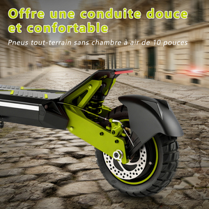 Trottinette électrique 1050W à longue autonomie, 48V 22.5Ah, charge maximale 200KG, batterie lithium-ion, écran LED intelligent, <span class=keywords><strong>E</strong></span>-Scooter - Product Image 5