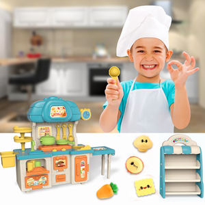 <strong>Fun</strong> Plastic DIY Play House <strong>Kitchen</strong> Toys for Kids Children's Pretend Play &amp; Early Educational Cooking with Rich Accessories - Product Image 5