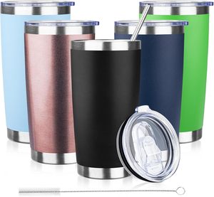 Logo personnalisé gobelet ordinaire en acier inoxydable à revêtement en poudre café à double paroi à revêtement en poudre 30oz 20 oz voyage voiture gobelets - Product Image 2