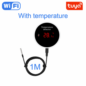 Capteur de température WiFi intelligent, thermomètre étanche avec sonde externe, alerte via application, batterie rechargeable pour entrepôt frigorifique et congélateur - Product Image 1