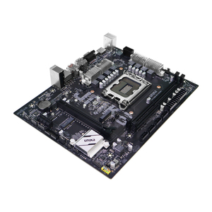 Thương hiệu mới Unika UN-H810M HD DDR5 chiến binh màu đen bo mạch chủ H810/lga1851 Hỗ trợ <span class=keywords><strong>Intel</strong></span> Ultra <span class=keywords><strong>200</strong></span> <span class=keywords><strong>Series</strong></span> CPUs nhà máy giá - Product Image 4