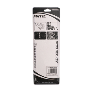 FIXTEC-<span class=keywords><strong>Kit</strong></span> de herramientas hexagonales de llave en L, juego de <span class=keywords><strong>llaves</strong></span> <span class=keywords><strong>Allen</strong></span> con brazos largos, 9 Uds. - Product Image 4