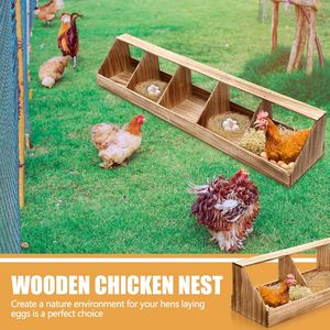 Gà làm tổ hộp gà làm tổ hộp, Gà Đẻ hộp Coop phụ kiện roosting đẻ với lót giường lớn cho gà mái - Product Image 4