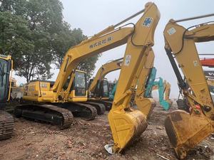 Excavatrice sur chenilles Komatsu Pc160-7 Jaune Hydraulique pour travaux de construction 16 tonnes - Product Image 3