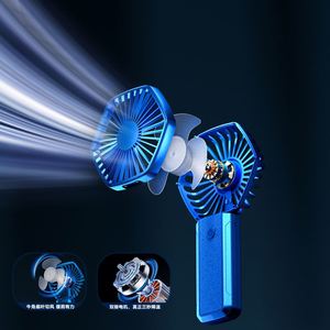 2024 Strong Garage Portable Fans <b>Mini</b> Usb Rechargeable Handheld Small <b>Table</b> Fan - Product Image 4