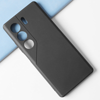 Coque de téléphone en TPU mat très vendue pour Tecno Camon 50/Camon 50 Pro Curve Ultra Premier 5G avec protection d'objectif d'appareil photo