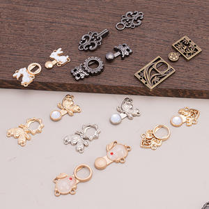 Botones de Aleación de Zinc Estilo Antiguo para Qipao y Hanfu, Cierre de Presión con Tiempo de Entrega de Muestra de 7 Días - Product Image 3