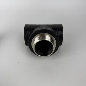 Raccord en T monobloc soudé sans soudure en acier pour l'ingénierie de transmission de gaz naturel urbain - Product Image 3