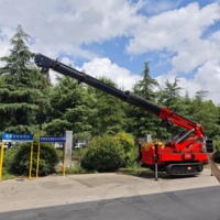 Grue araignée télécommandée Jiusheng pour travaux en hauteur dans les entrepôts, les ascenseurs, les usines, les chantiers de construction et les centres commerciaux