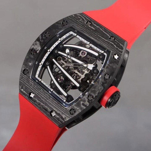 59-01 Men's Tourbillon Mechanical <b>Watch</b>, Carbon Fiber <b>Skeleton</b> Design, <b>Automatic</b> Mechanical Sports <b>Watch</b> - Product Image 6