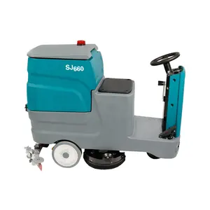 Powerful Floor Scrubbing Solution for Large Industrial Spaces